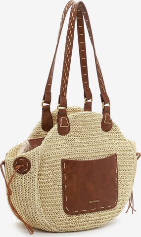 Borsa a spalla di Emily & Noah in beige