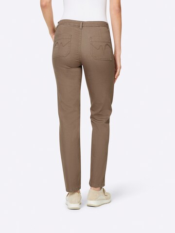 regular Jeans di heine in beige