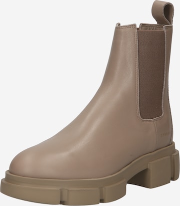 Copenhagen Chelsea Boots in Braun: predná strana