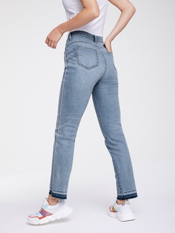 heine Bootcut Jeans 'Belena' in Blauw