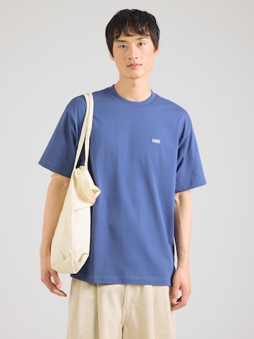 VANS - Camiseta en azul: frente