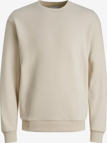 JACK & JONES Sweatshirt 'Bradley' in Beige: voorkant