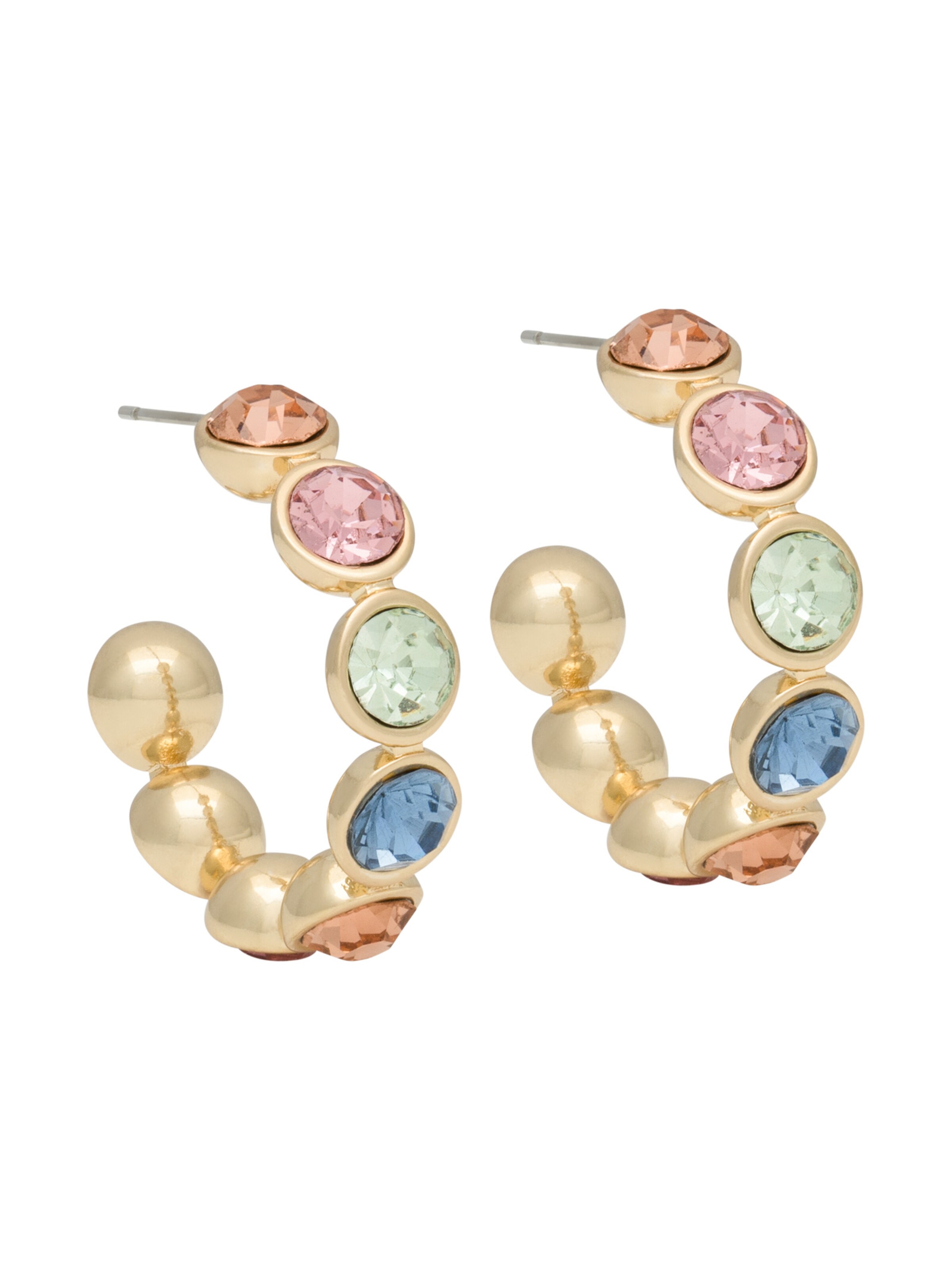 A&C Oslo – Nordic Design Jewellery Ohrhänger 'Vibrance Gold' in Gold: Vorderseite