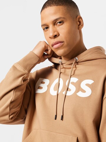 BOSS Sweatshirt 'Sullivan' in Beige