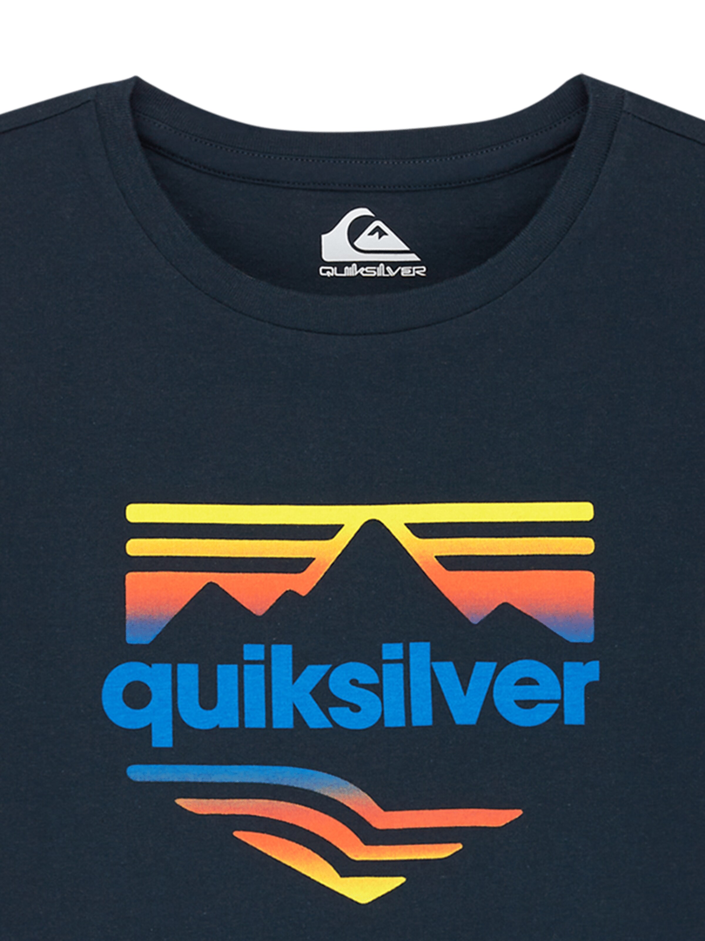 QUIKSILVER T-Shirt 'Horizon Fade' in Blau