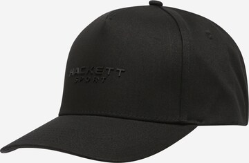 Hackett London Cap in Black: front