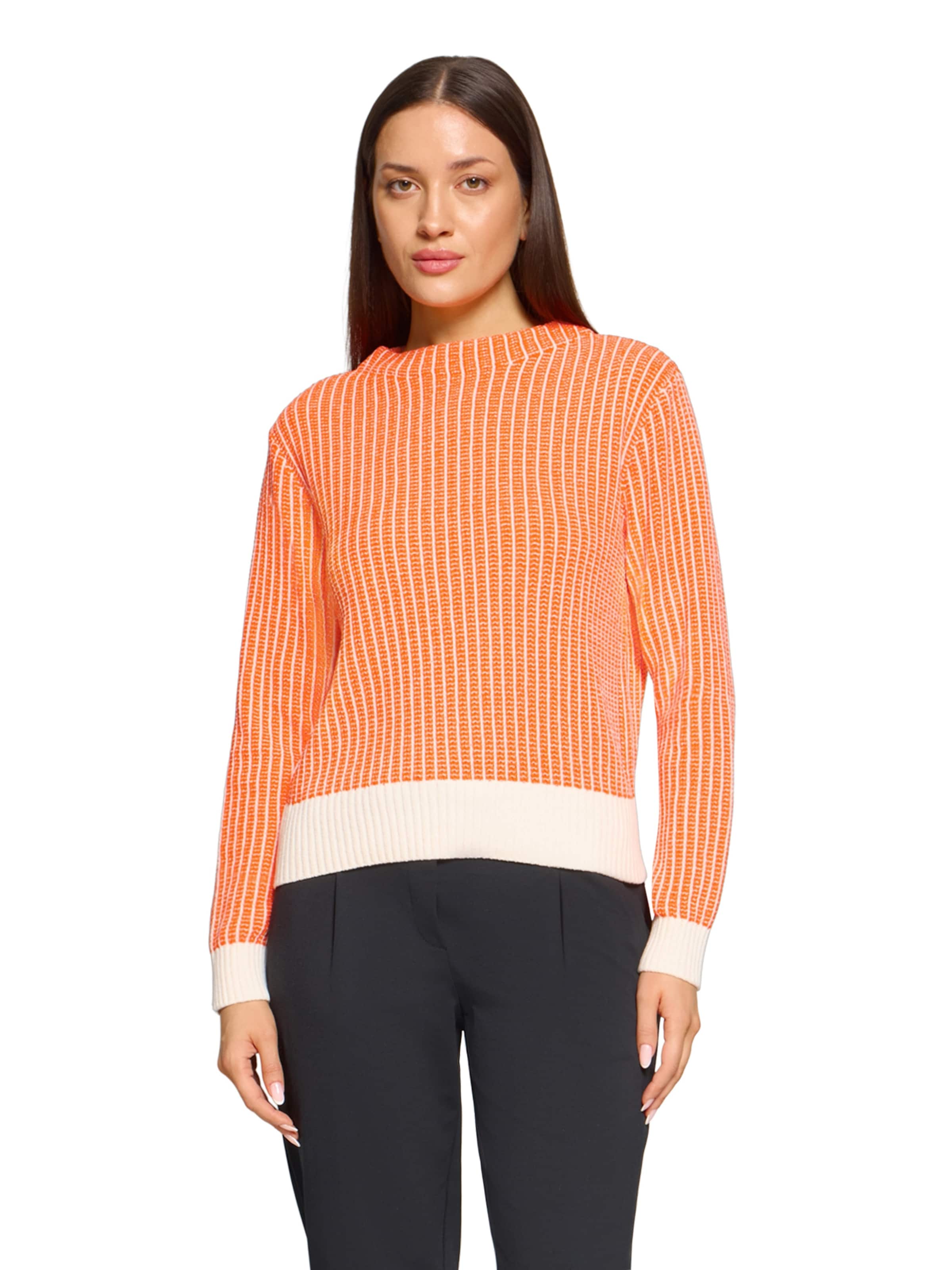 Betty & Co Sweater in Orange: front