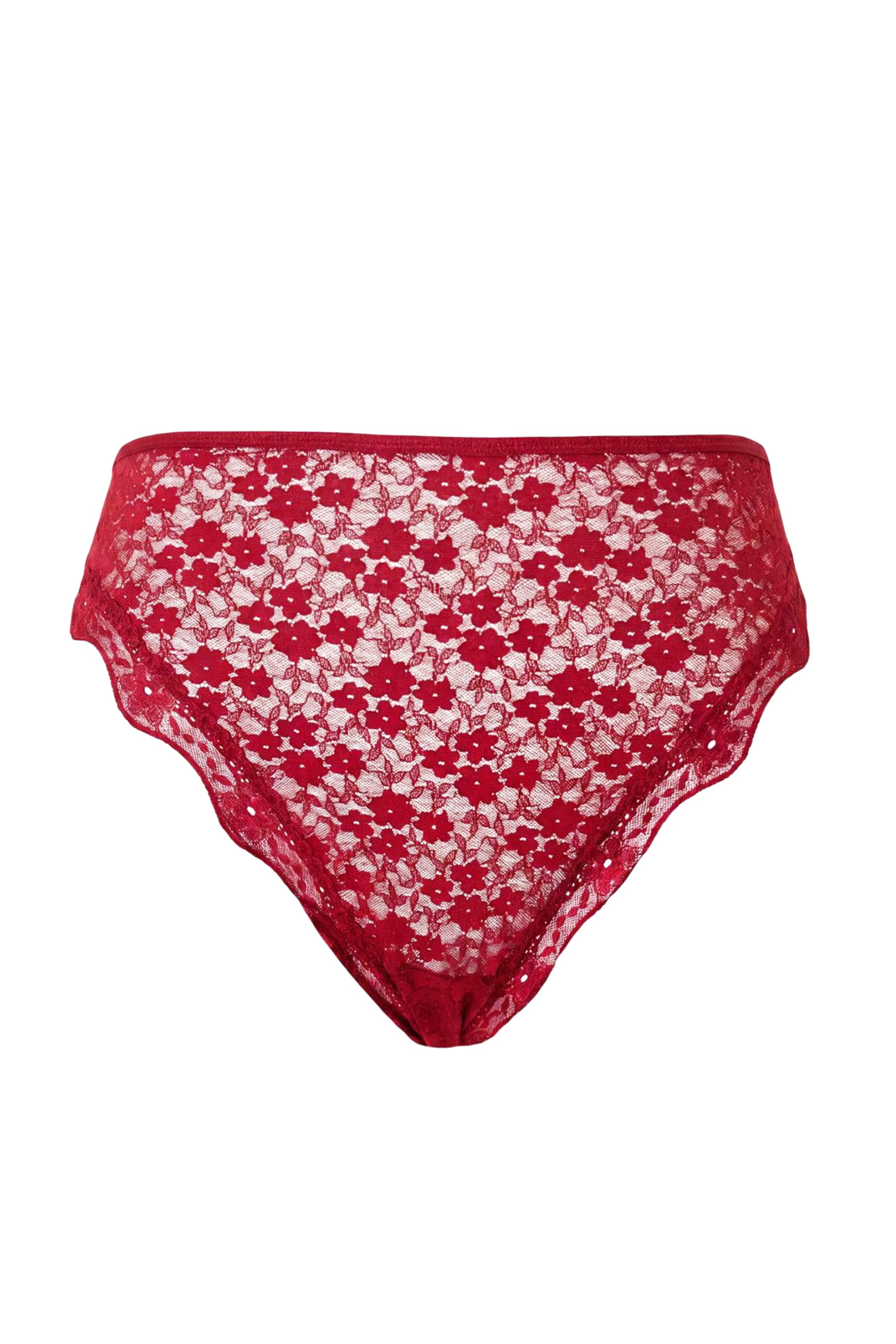 Trendyol Curve Negligee in Red