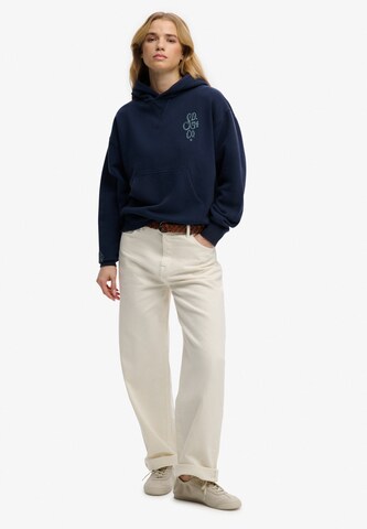 Superdry & Co Sweatshirt 'Heritage Hamptons' in Blauw