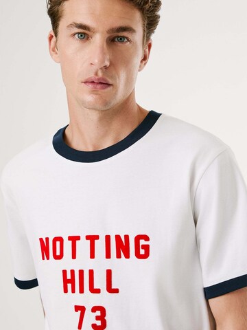 T-Shirt 'Notting Hill' Pepe Jeans en blanc