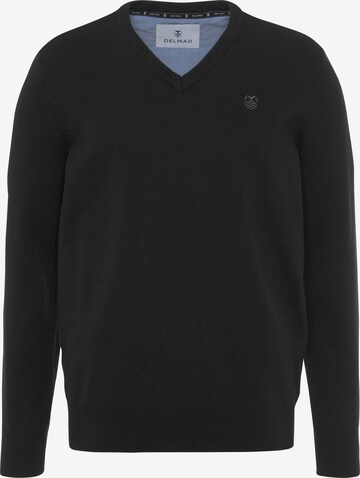 DELMAO Sweater in Black: front