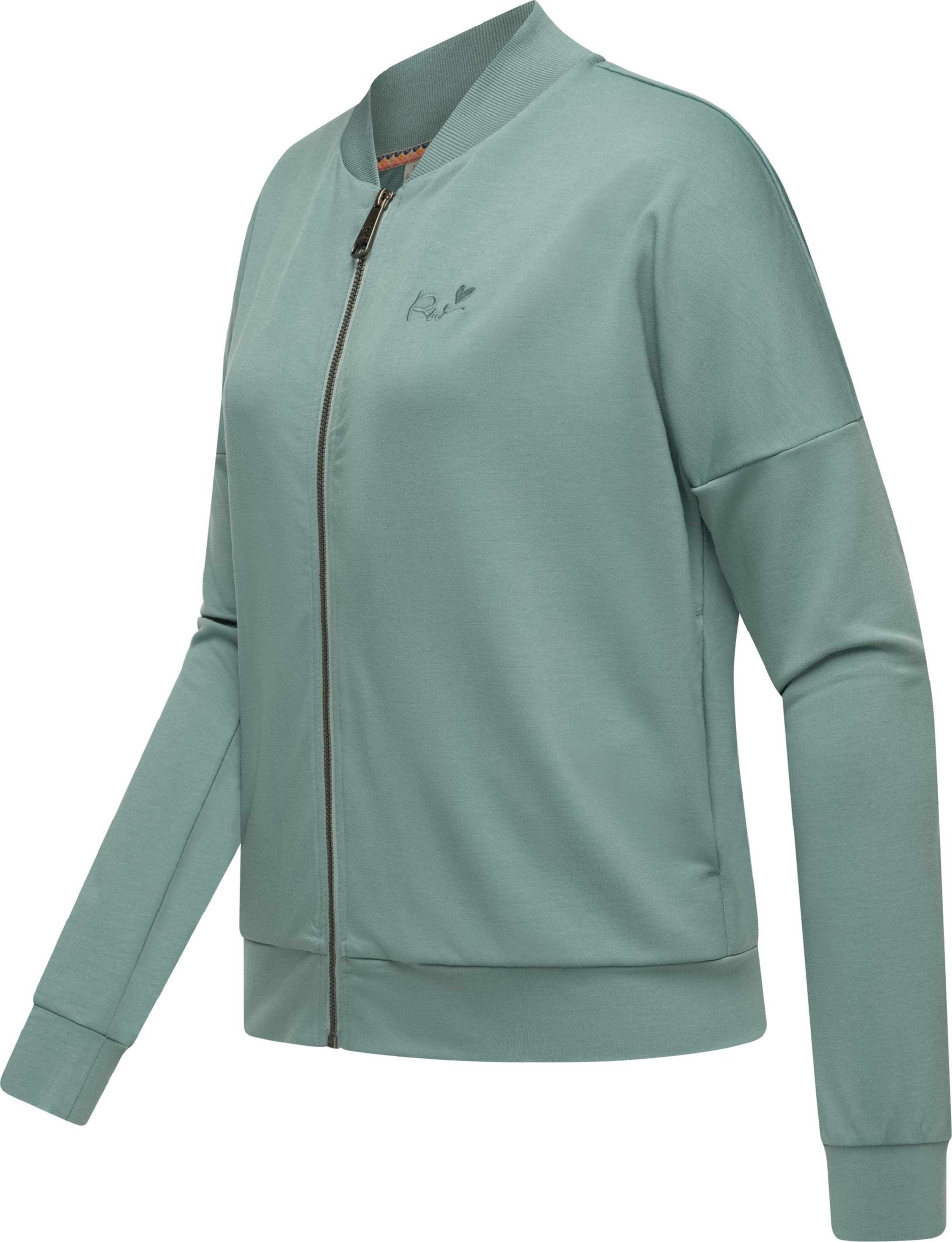 Ragwear Zip Up Hoodie Doron in Mint ABOUT YOU