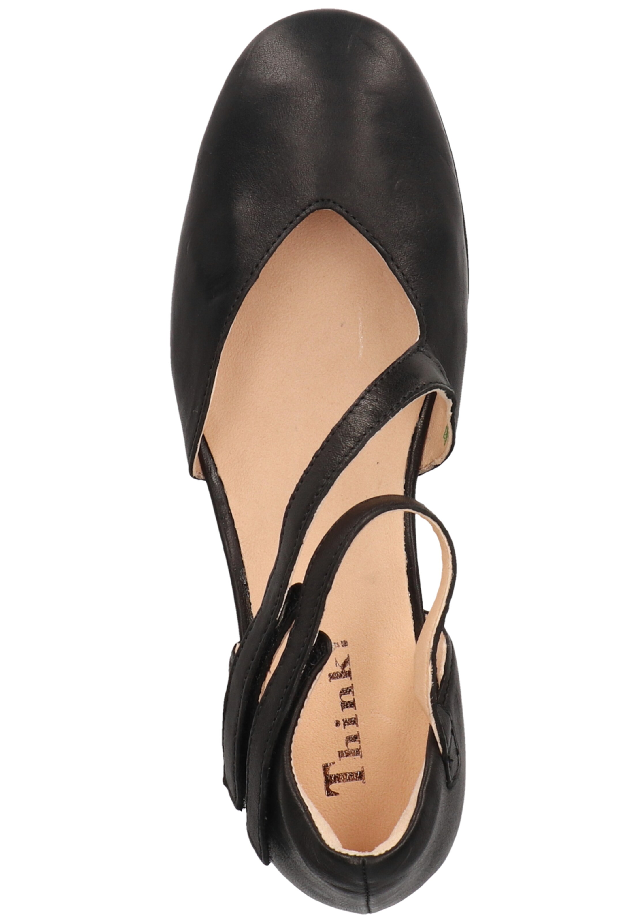 THINK! Pumps met hoge voorkant in Zwart