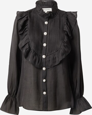 Lollys Laundry Blouse 'Springs' in Black: front