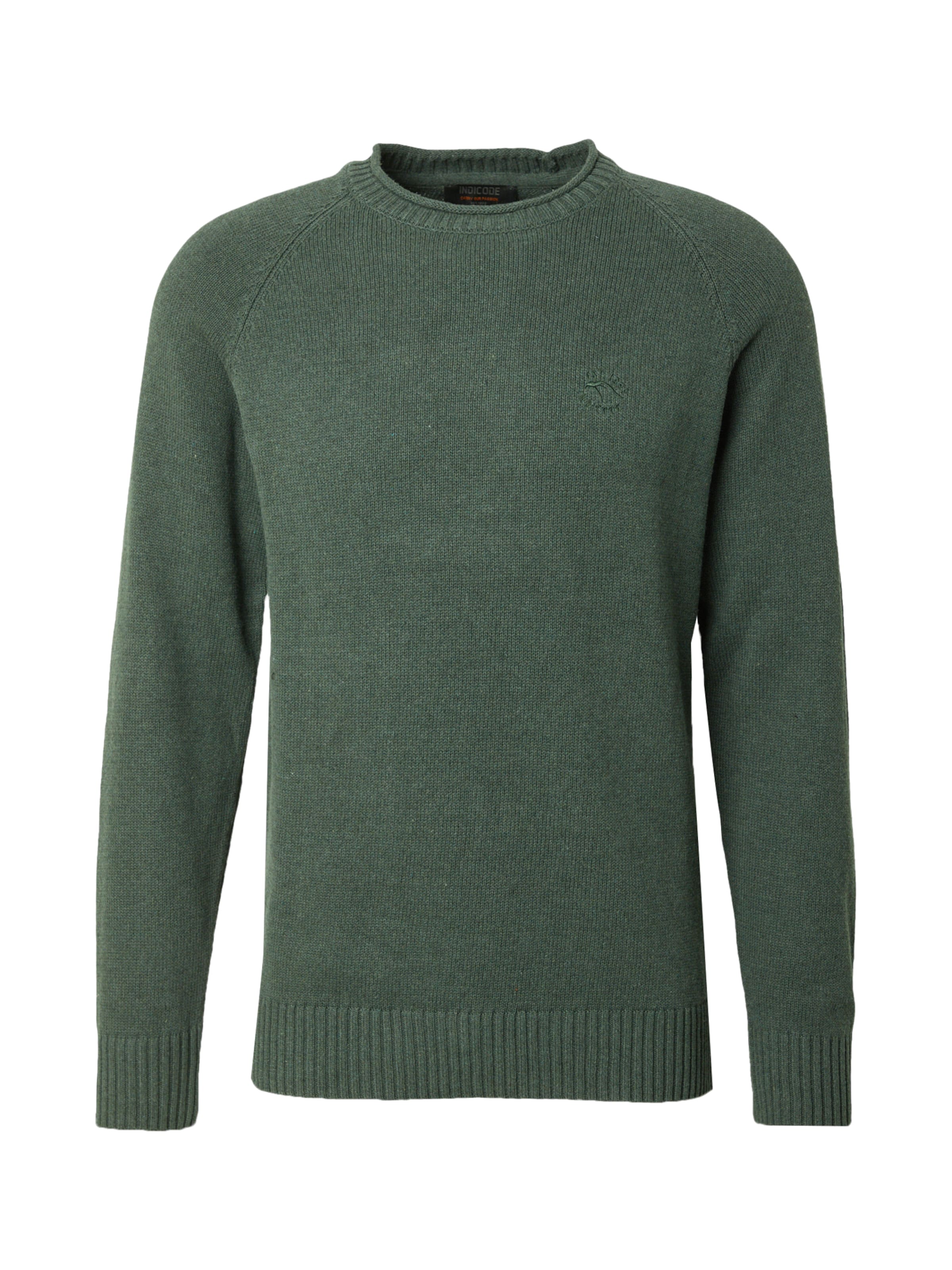 INDICODE JEANS - Jersey 'Santorino' en verde: frente