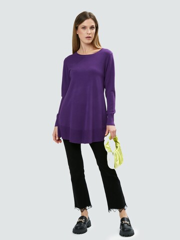 Influencer Sweater in Purple