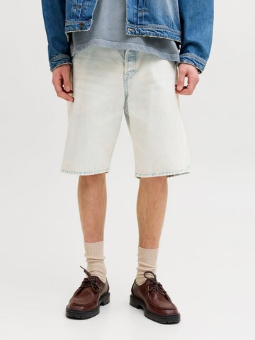 Baggy Jean JACK & JONES en bleu : devant