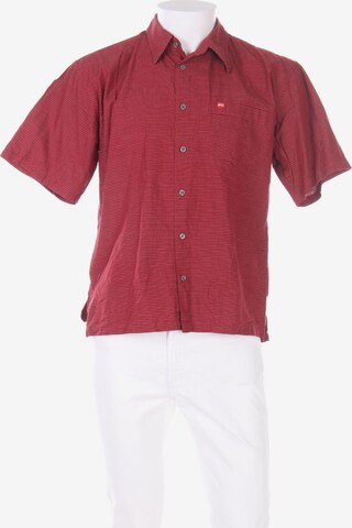 QUIKSILVER Button Up Shirt in S in Red: front