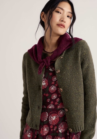 Cardigan 'Dawson Pick' Seasalt Cornwall en vert