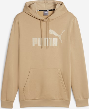 PUMA Sportsweatshirt 'ESS' in Bruin: voorkant