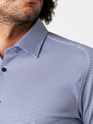 DESOTO Slim fit Overhemd in Blauw