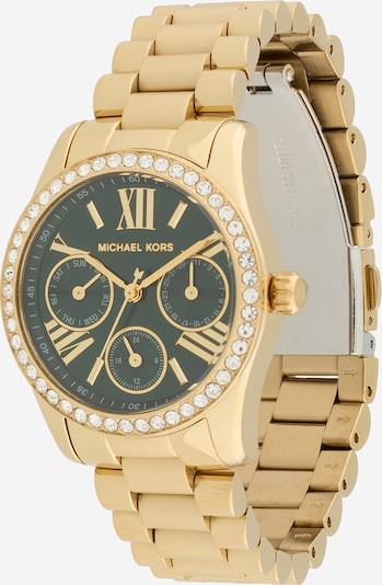 MICHAEL Michael Kors Uhr 'LEXINGTON' in One Size in gold / smaragd, Produktansicht