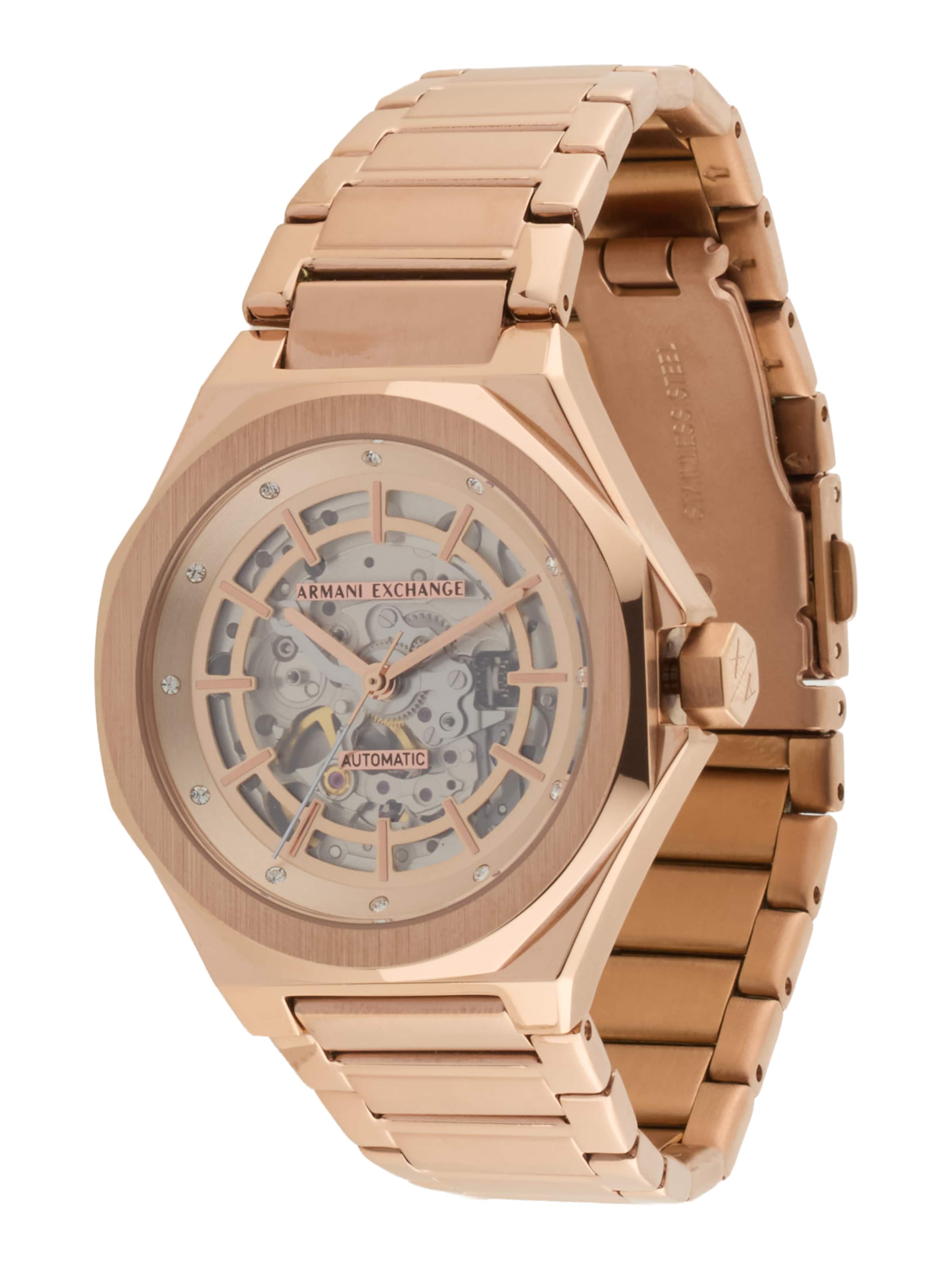 rozā ARMANI EXCHANGE Analogais pulkstenis: no priekšpuses