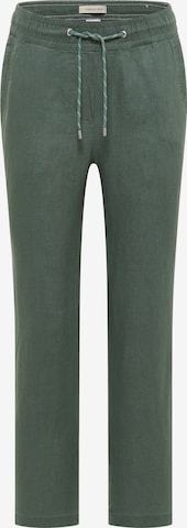 CECIL Слим фит Панталон 'Tracey' в зелено: отпред