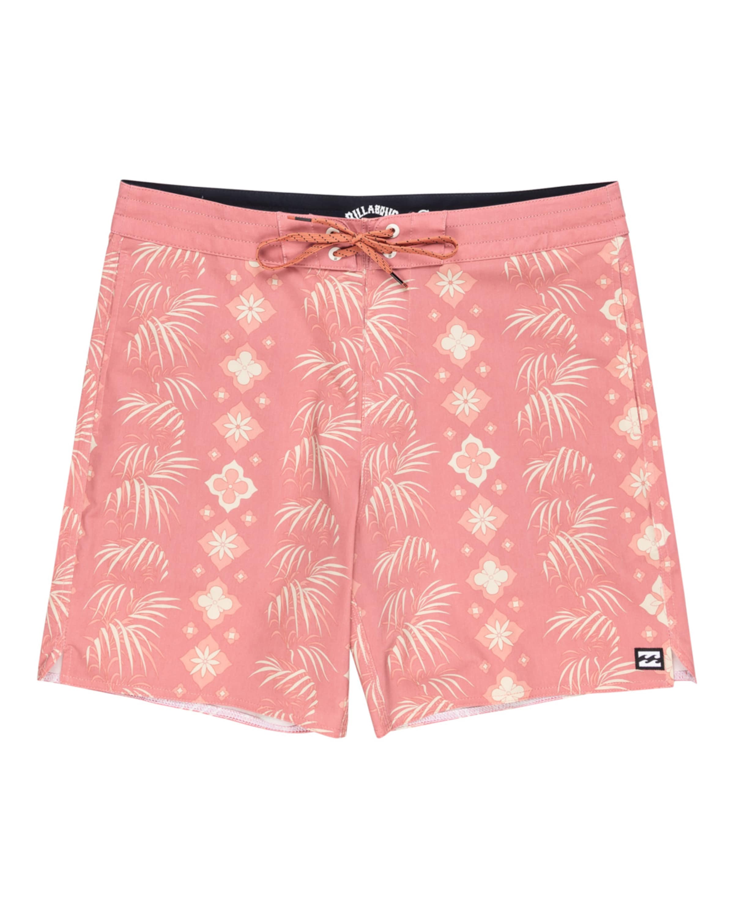 Boardshorts 'Good Times' BILLABONG en rose : devant