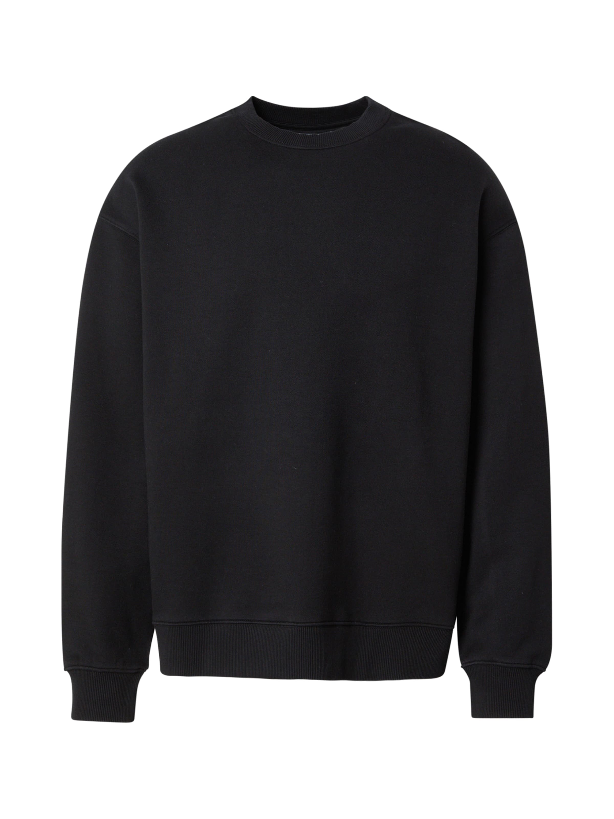 REPLAY Μπλούζα φούτερ σε μαύρο: μπροστά