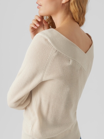 Pull-over 'New Lexsun' VERO MODA en beige