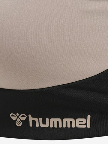 Hummel Bustier Sport-BH in Schwarz