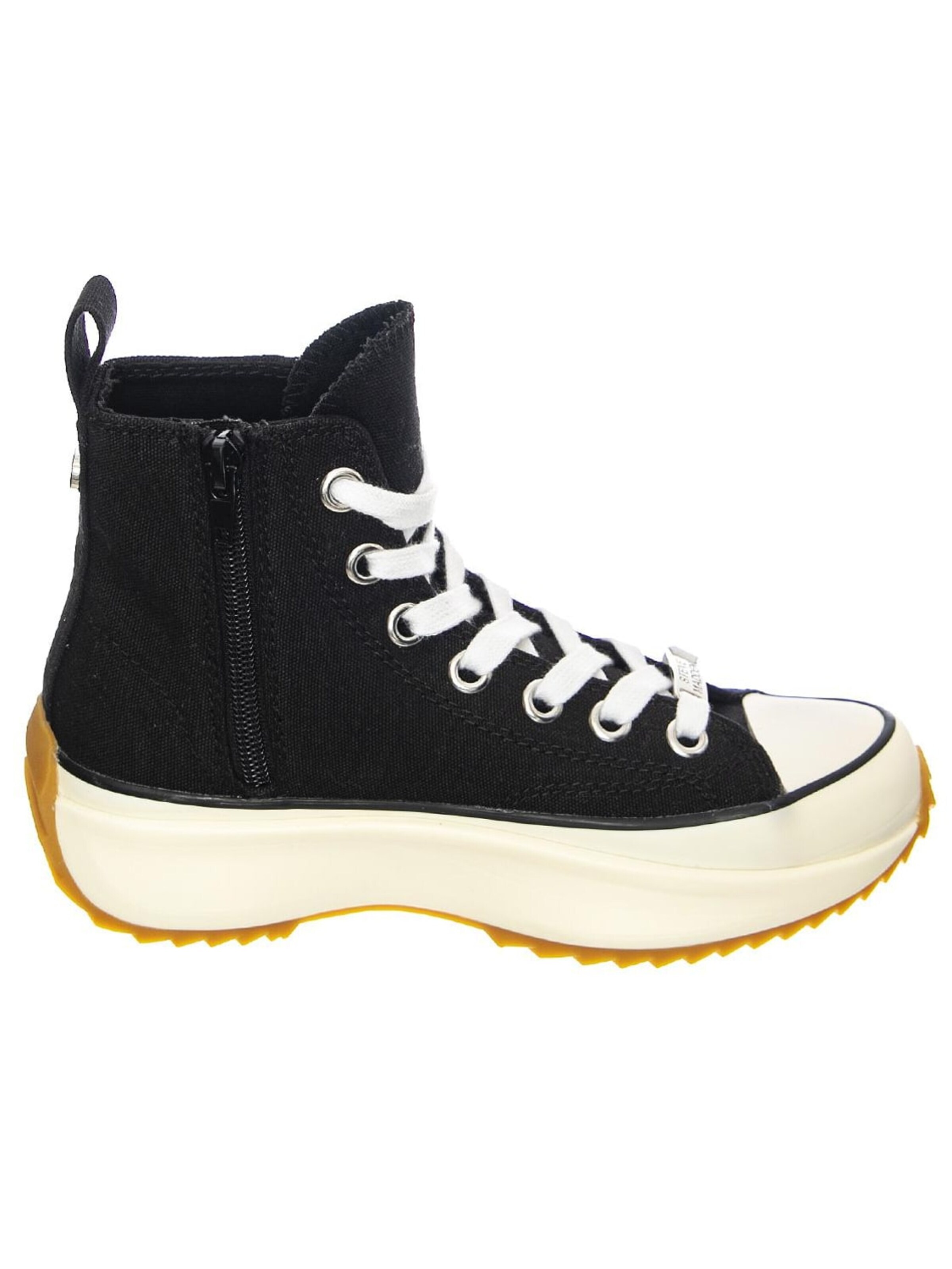 STEVE MADDEN Sportieve veterschoen 'Shark' in Zwart