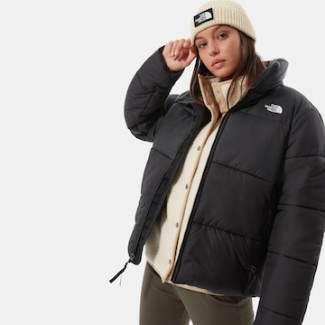 THE NORTH FACE Zimní bunda 'Saikuru' – černá: přední strana