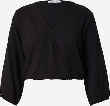 ABOUT YOU Blouse 'Naja' in Zwart: voorkant