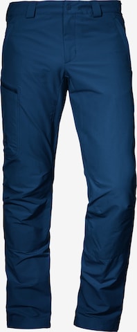 Schöffel - Regular Calças outdoor 'Saaremaa' em azul: frente