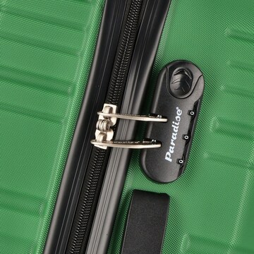 CHECK.IN Suitcase Set 'Paradise' in Green