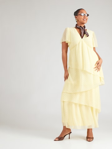 VILA Obleka 'VIDOBBY' | rumena barva