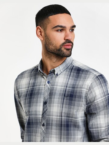Threadbare Slim fit Button Up Shirt 'Luca' in Mixed colours