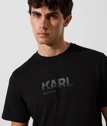 Tricou de la Karl Lagerfeld pe negru
