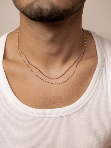 Hey Happiness Kette 'Layer Grip' in Gold