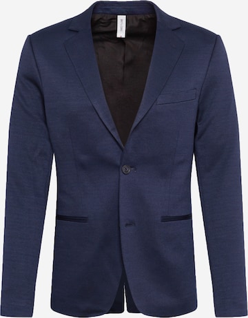 Coupe regular Veste de costume 'Elijah' Only & Sons en bleu : devant