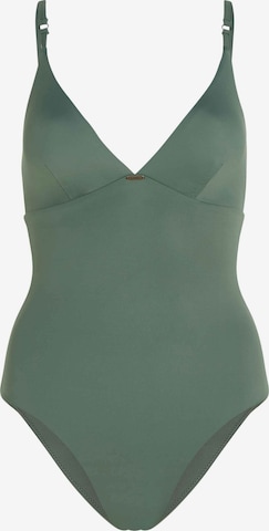 O'NEILL Triangle Swimsuit 'Sunset' in Green: front