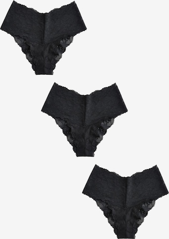 Slip di Next in nero: frontale