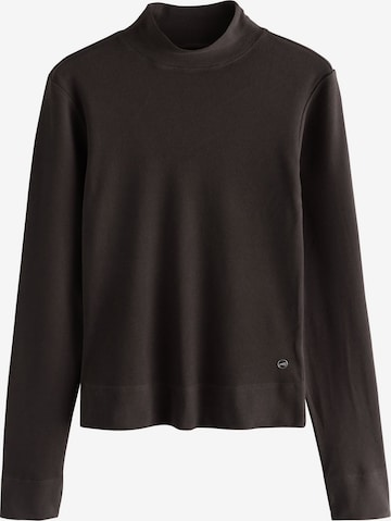 Next T-shirt i brun: framsida