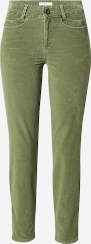 Pantalon 'SHAKIRA' BRAX en vert : devant