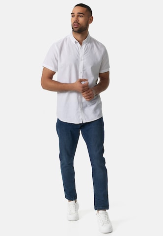 INDICODE JEANS Regular fit Button Up Shirt ' INBravida ' in White