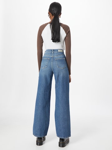 ONLY Wide Leg Jeans 'HOPE' in Blau