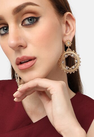 Boucles d'oreilles ' Cressida ' SOHI en or : devant