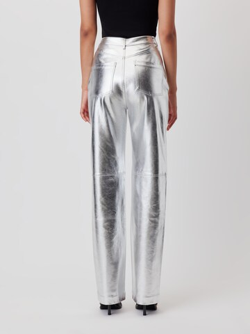 LeGer by Lena Gercke Regular Trousers 'Katrin' in Silver